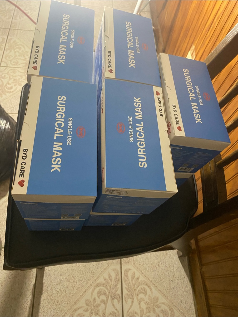 BYD Care Surgical Mask Boxes - Blue & White - Picture 3 of 5